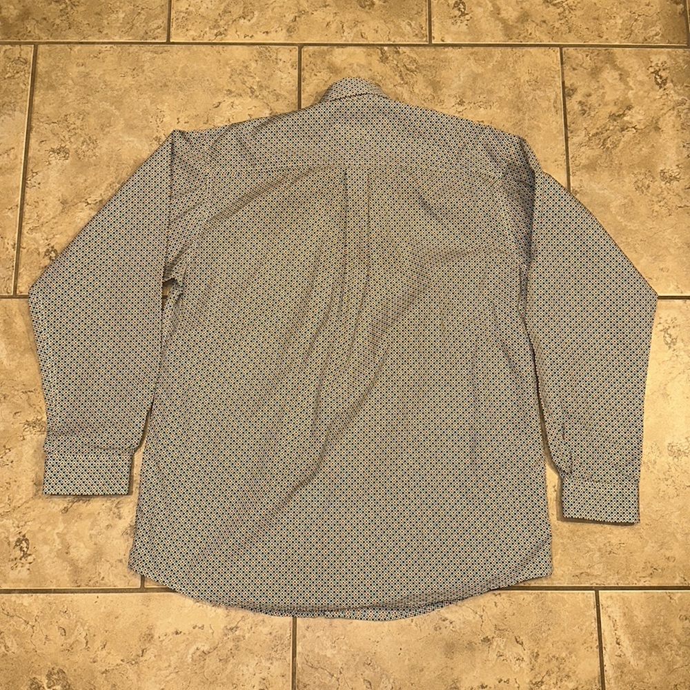 Men’s Medium Cinch Square Pattern Western Shirt - image 7